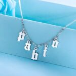 Embrace Your Story – Sterling Silver Gothic Letter Choker – A Unique Keepsake for You or a Loved One - Image 3