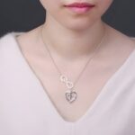 Embrace Endless Grace – Infinity & Heart Cross Necklace – A Devoted Soul’s Keepsake - Image 4
