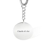 Carry Your Beloved Companion Close – Engraved Photo Pet Keychain – A Treasure for Pet Lovers - Image 2