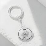 Carry Your Beloved Companion Close – Engraved Photo Pet Keychain – A Treasure for Pet Lovers - Image 4