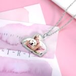 Carry Your Loved Ones Close – Color Photo Necklace with Birthstone Accent – A Timeless Treasure for Her - Image 3