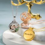 Carry Their Memory Close – Custom Photo Elk Necklace with Heartfelt Engraving – A Treasure for Loved Ones - Image 4