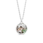 Custom photo elk necklace for heartfelt memories