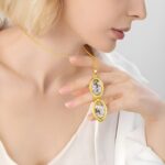 Hold Their Smiles Close – Oval Four-Photo Locket Necklace – A Tender Keepsake for Mom and Loved Ones - Image 9