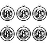 Embrace Your Circle of Love – Monogram Family Name Necklace – A Cherished Keepsake for Home and Heart - Image 2
