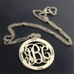 Embrace Your Circle of Love – Monogram Family Name Necklace – A Cherished Keepsake for Home and Heart - Image 5
