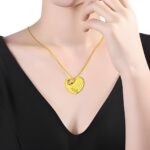 Carry Love Close to Heart – Custom Birthstone & Name Necklace – A Cherished Gift for Mom - Image 4