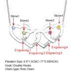 Embrace Endless Love – Intertwined Hearts Birthstone Necklace – A Cherished Keepsake for Mom or Memory - Image 5