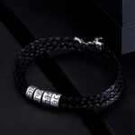 Embrace Connection – Handcrafted Sterling Silver Beaded Bracelet – For Him, A Token of Meaningful Bonds - Image 4