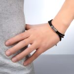 Embrace Connection – Handcrafted Sterling Silver Beaded Bracelet – For Him, A Token of Meaningful Bonds - Image 6