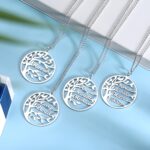 Embrace Your Roots – Custom Family Tree Necklace in Sterling Silver – A Cherished Keepsake for Loved Ones - Image 3