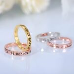 Embrace Your Story – Engraved Sterling Silver Stackable Rings – For Cherished Moments and Loved Ones - Image 5