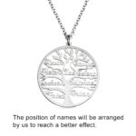 Embrace Your Roots – Family Tree Name Necklace – A Heartfelt Tribute for Loved Ones - Image 2