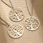 Embrace Your Roots – Family Tree Name Necklace – A Heartfelt Tribute for Loved Ones - Image 5