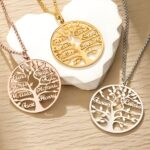 Embrace Your Roots – Family Tree Name Necklace – A Heartfelt Tribute for Loved Ones - Image 6