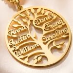Embrace Your Roots – Family Tree Name Necklace – A Heartfelt Tribute for Loved Ones - Image 8