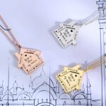 Embrace Her Heart – Sterling Silver Birthstone Family Name Necklace – A Timeless Treasure for Mom - Image 7