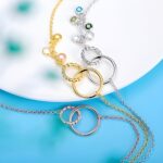 Embrace Eternal Bonds – Birthstone Necklace for Mother and Daughter – A Timeless Celebration of Love - Image 5