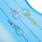 Embrace Eternal Bonds – Birthstone Necklace for Mother and Daughter – A Timeless Celebration of Love - Image 6