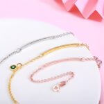 Embrace Your Story – Birthstone Bracelet with Custom Engraving – A Cherished Keepsake for Her - Image 4