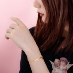 Embrace Your Story – Birthstone Bracelet with Custom Engraving – A Cherished Keepsake for Her - Image 6