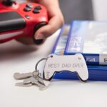 Celebrate the Player 1 Bond – Custom Game Controller Keychain – A Heartfelt Tribute for Dad - Image 5