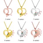 Carry Their Love Close – Custom Family Name & Birthstone Necklace – A Timeless Treasure for Mom - Image 5