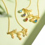 Embrace Your Roots – Birthstone Family Tree Necklace – A Cherished Keepsake for Mothers and Grandmothers - Image 5