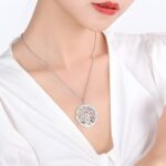 Embrace Eternal Bonds – Family Tree Name Necklace with Birthstone – A Cherished Keepsake for Loved Ones - Image 7