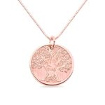 Embrace Eternal Love – Carved Heart Tree Necklace – A Timeless Token for Your Beloved - Image 3