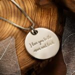 Embrace Eternal Love – Carved Heart Tree Necklace – A Timeless Token for Your Beloved - Image 10