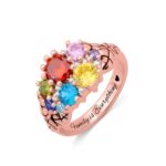 Embrace a Garden of Love – Birthstone Ring for Cherished Mothers - Image 3
