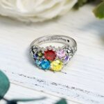Embrace a Garden of Love – Birthstone Ring for Cherished Mothers - Image 6