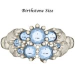 Embrace a Garden of Love – Birthstone Ring for Cherished Mothers - Image 9