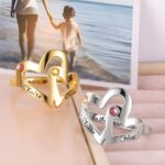 Celebrate Unbreakable Bonds – Double Heart Ring for Mother & Daughter – A Timeless Embrace of Love - Image 5
