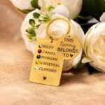 Carry Their Love Close – Birthstone Name Keychain – A Cherished Keepsake for Mom & Grandma - Image 6