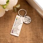 Carry Their Love Close – Birthstone Name Keychain – A Cherished Keepsake for Mom & Grandma - Image 9