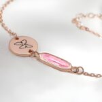 Embrace Eternal Bonds – Custom Birthstone Name Bracelet – For Cherished Loved Ones - Image 6