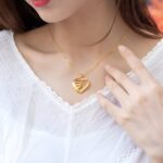 Carry Their Love Close – Heart-Shaped Name & Birthstone Necklace – For Cherished Family Moments - Image 6