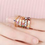 Embrace Your Story – Birthstone Ring with 1 to 6 Radiant Gems – A Cherished Treasure for Loved Ones - Image 8