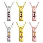 Birthstone necklace for mom, a heartfelt tribute