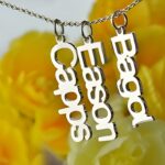 Carry Their Names Close – Vertical Multi-Name Sterling Silver Necklace – A Cherished Keepsake for Moms and Grandmothers - Image 4
