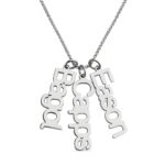 Personalized multi-name necklace for moms and grandmothers