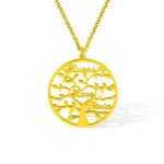 Embrace Your Roots – Custom Family Tree Necklace with Names – A Timeless Tribute for Loved Ones - Image 4