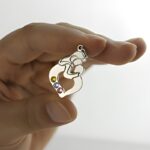 Embrace the Bond of Love – Sterling Silver Mother and Child Necklace with Birthstones – A Cherished Keepsake for Mom - Image 5