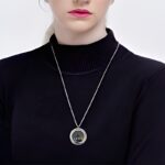 Embrace Family Love – Stainless Steel Birthstone Floating Locket Necklace – A Cherished Keepsake for Mom and Grandmother - Image 4