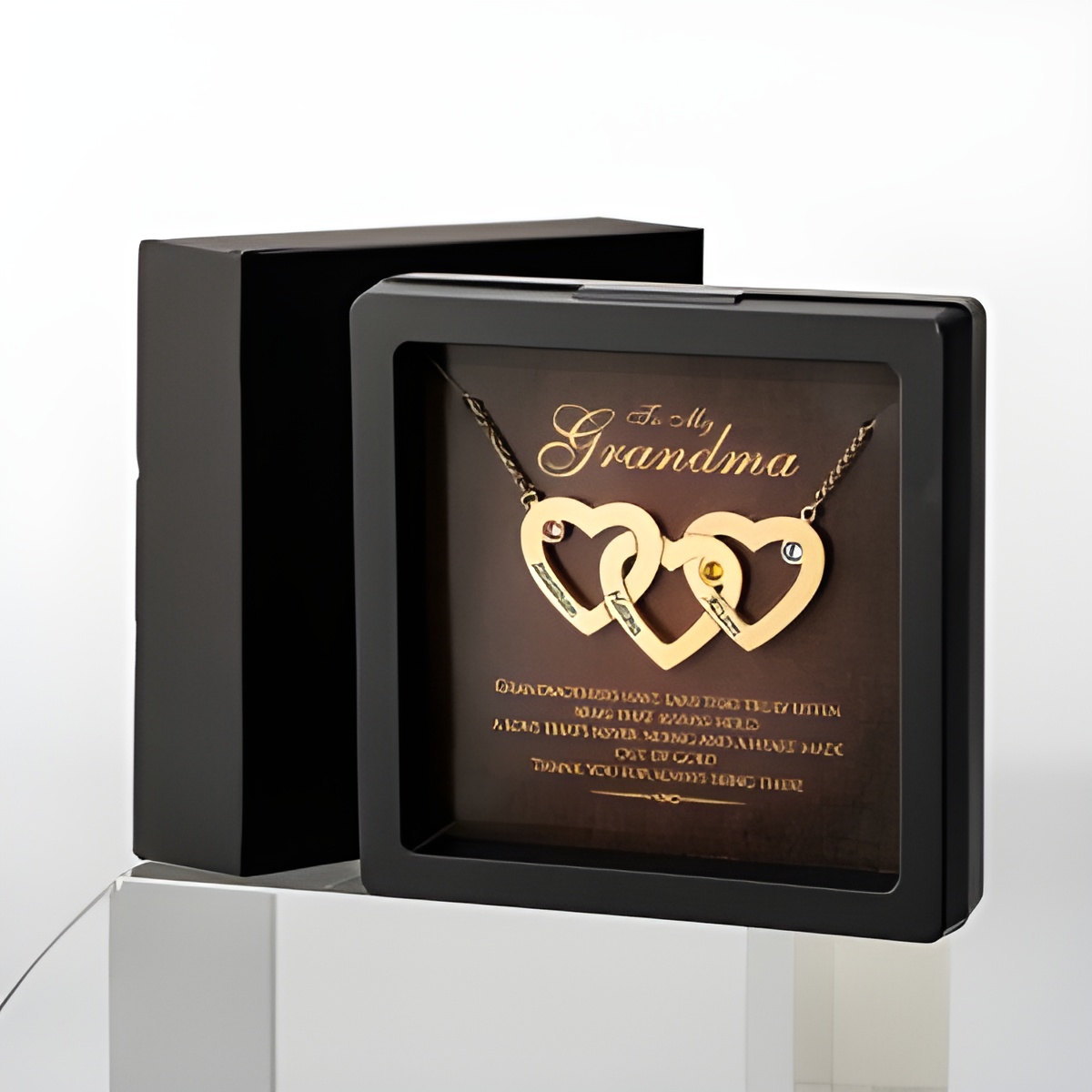 FA50-1_featured Intertwined hearts birthstone necklace for loved ones