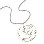 Embrace Your Family's Heartbeat – Sterling Silver Tree of Life Necklace – A Cherished Keepsake for Mom & Grandmother - Image 2