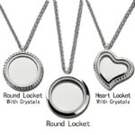 Hold Her Heart Close – Engraved Floating Charm Locket – A Timeless Treasure for Mom or Grandma - Image 9