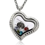 Embrace Your Family’s Story – Floating Crystal Living Locket Necklace – A Cherished Keepsake for Mom - Image 2